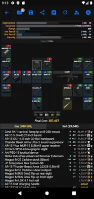 Database for Tarkov android App screenshot 6